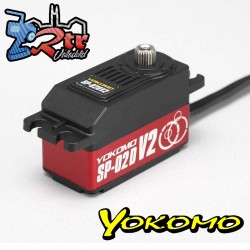 Servo Yokomo SP-02D Rojo programable (RWD Drift Spec/12.0kg/6.0V)