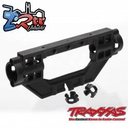Soporte del cojinete del eje de transmisión central con bujes Traxxas XO-1 TRA6457