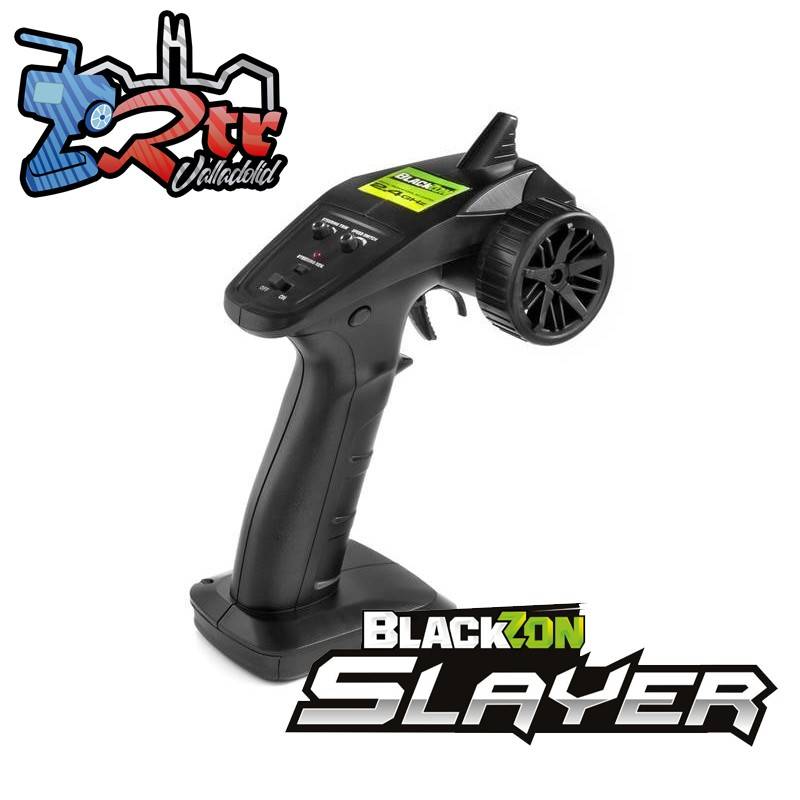 Radio 2.4GHz, no incluido receptor Blackzon Slayer 540061