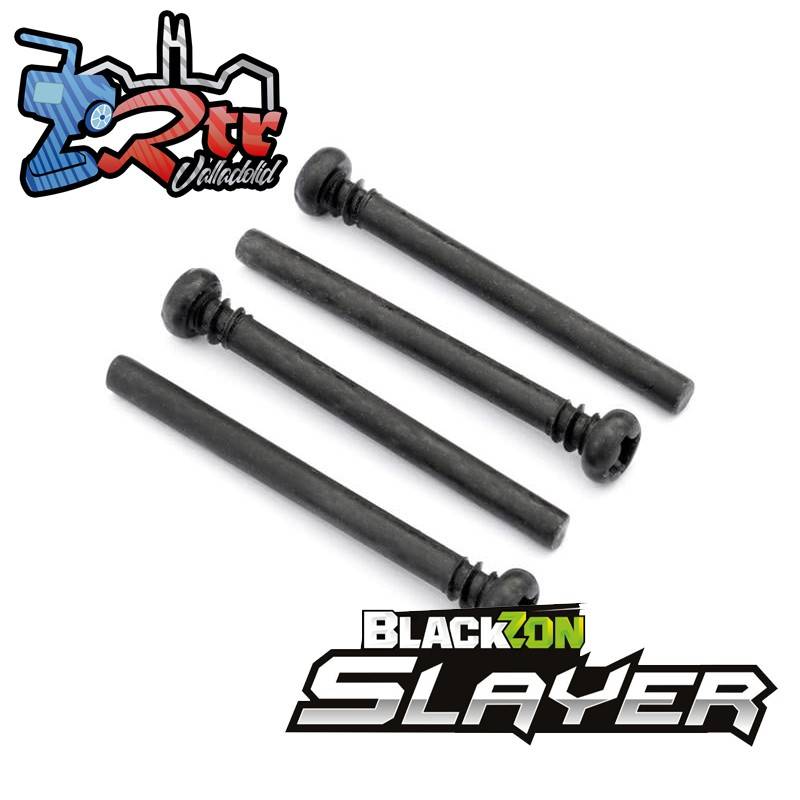 Pernos de bisagra de suspensión delantera superior Blackzon Slayer 540023