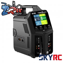 Cargador Lipo Balanceador SkyRC T1020 AC/DC Dos puertos 1-6s 20A 450W