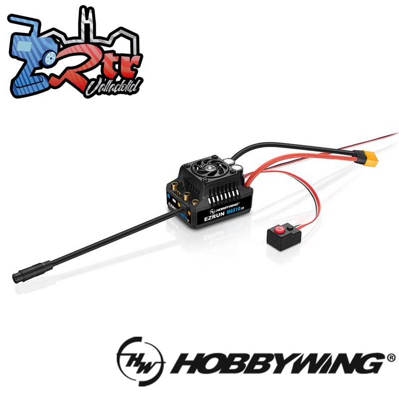 Hobbywing Ezrun MAX10 G2 Brushless Esc con sensores140A 2-4s LiPo, BCE 5A