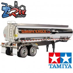 Tamiya Remolque con tanque de combustible de EE. UU. Galat de 2 ejes 1/14