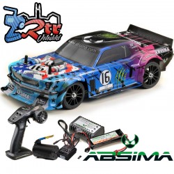 Absima BL Touring Car RTR-Version 2 1/16 RTR 4Wd Brushless Azul