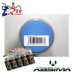 Pintura Absima Lexan Azul con aditivo anti Nitro 150Ml