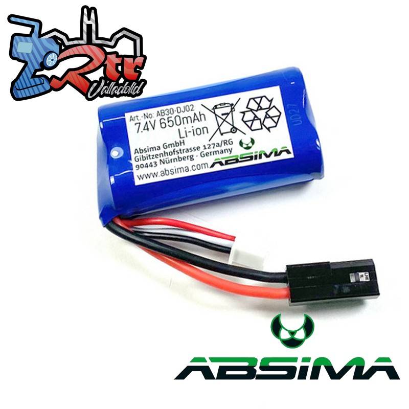Batería Lipo Recargable 7.4V 650mAh AB30-DJ02