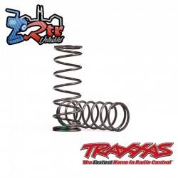 Muelles, amortiguador, medio acabado natural GTX (tasa 3.141 Verde) 2 Unidades Traxxas TRA7864