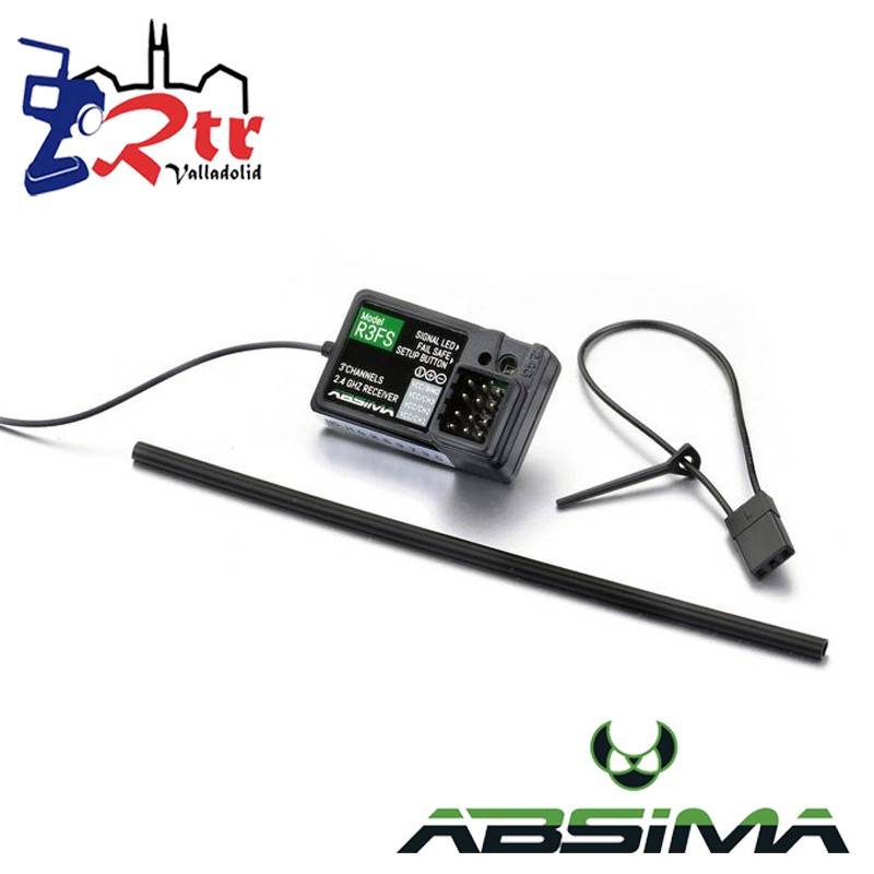 Receptor Absima 3 Canales R3FS 2.4GHz