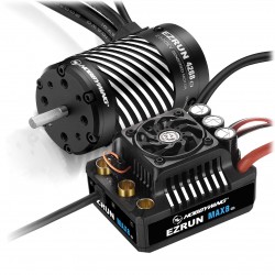 Combo Brushless Hobbywing Ezrun MAX8 G2 Motor 4268SD 2500kv 1/8 con Sensores