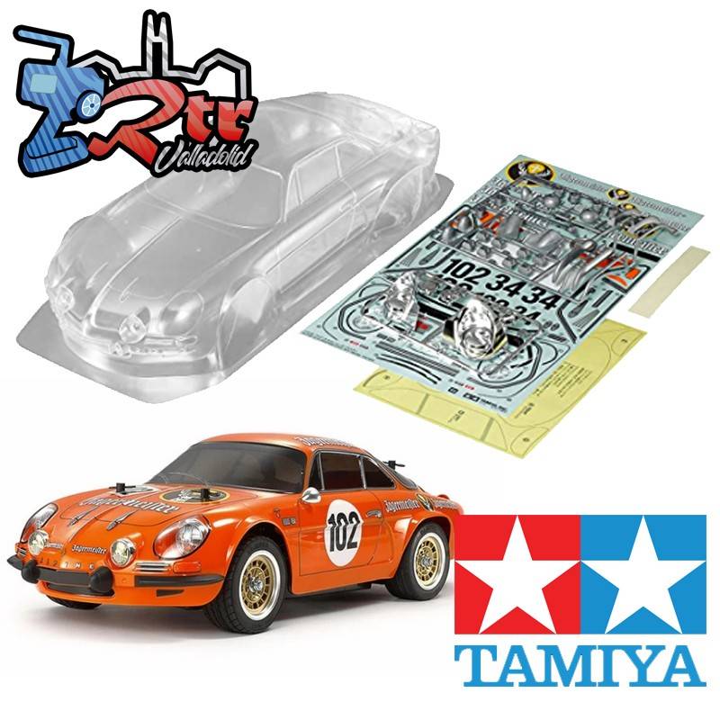 Carrocería TAMIYA Alpine A110 Jaegermeister Transparente 1/10 51690