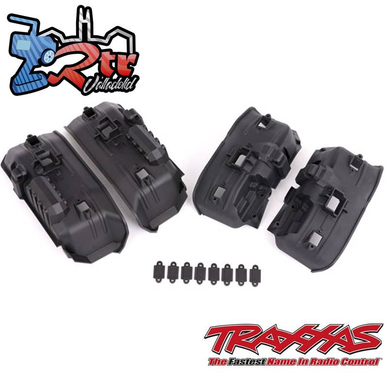 Guardabarros interior delantero y trasero para carrocerías con soportes automáticos Traxxas TRA9288
