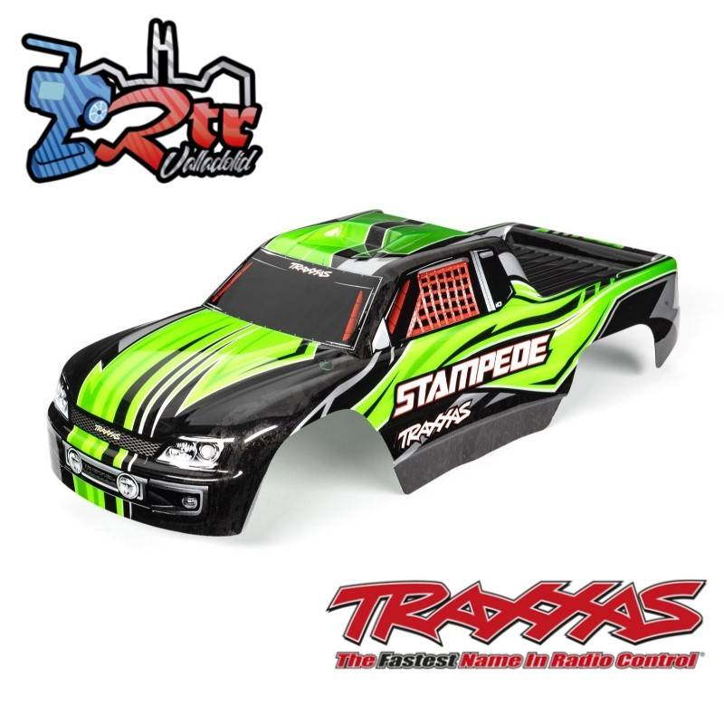 Cuerpo Lexan carroceria Verde Traxxas Stampede 1/10 4WD 2WD TRA3651G