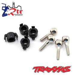 Sujetadores Manguetas TRA7033 Traxxas 1/16