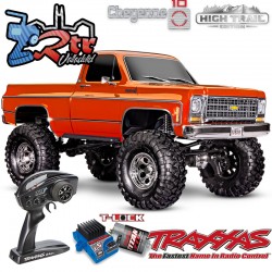 copy of Traxxas TRX-4 4wd 1/10 Scale & Trail Crawler Chevrolet K10 Cheyenne High Trail Cobre Metalico