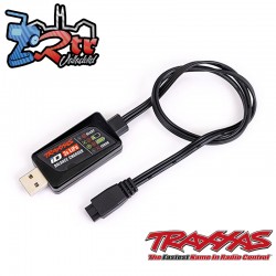 Cargador, iD® Balance, USB LiPo de 2 celdas y 7,4 voltios con conector iD TRA9767