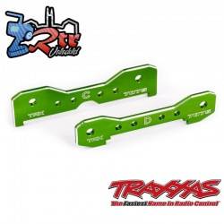 Barras de unión, traseras, aluminio anodizado Verde...