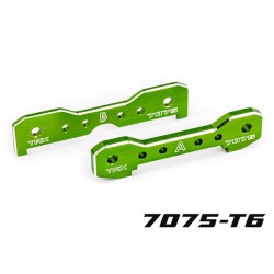 Barras de unión, traseras, aluminio anodizado Verde 7075-T6 Traxxas Sledge TRA9630G