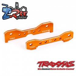 Barras de unión, traseras, aluminio anodizado Anaranjado 7075-T6 Traxxas Sledge TRA9630T