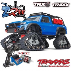 Traxxas TRX-4 4wd 1/10 Crawler Sport Azul Equipado con Orugas Traxx