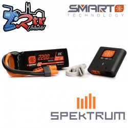 Combo Spektrum SMART PowerStage LiPo 2000mAh 3S 30C IC3
