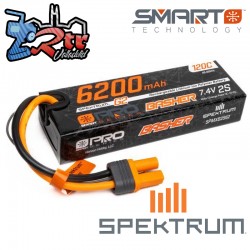 Spektrum SMART Pro Basher LiPo 6200mAh 7.4V 2S 120C IC5