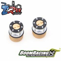 Tapacubos de bloqueo central Scale 4WD 2 unidades Oro XT5