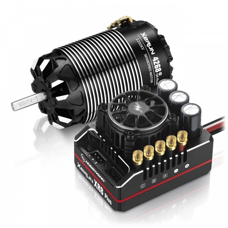 Hobbywing Xerun XR8 Plus G2S 4268-2200kV Touring Pista
