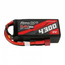 Batería Lipo Gens Ace 4300Mha 11,4V 3S1P 60C T-Plug
