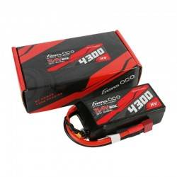 Batería Lipo Gens Ace 4300Mha 11,4V 3S1P 60C T-Plug