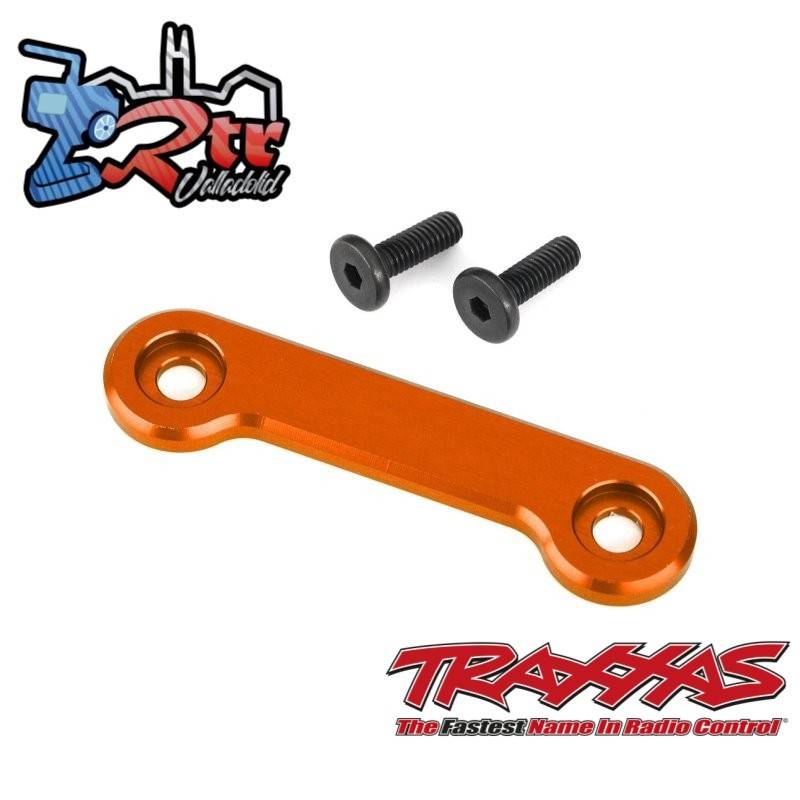Arandela de alerón aluminio 6061-t6 anodizado anaranjado Traxxas TRA9617T