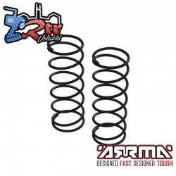 Resortes de choque: 95 mm 1,00 N/mm (5,71 lb/in) 2 unidades Arrma ARA330762