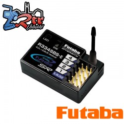 Receptor Futaba R334SBS-E 4 Canales 2.4GHz T-FHSS SR / 4K...