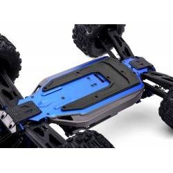Placa protectora, chasis, verde Traxxas Sledge® TRA9623G