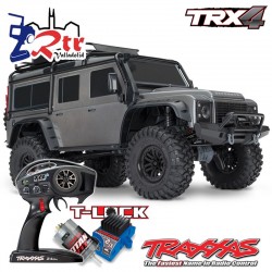 Traxxas TRX-4 4wd 1/10 Crawler Land Rover Defender Gris + Winch