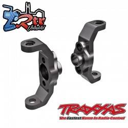 Bloques de ruedas, aluminio 6061-T6 anodizado en gris Traxxas TRX-4M TRA9733-GRAY