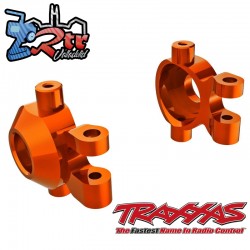 Bloques de dirección aluminio 6061-T6 Naranja Traxxas TRX-4M TRA737-ORNG