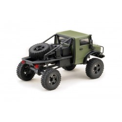 Absima Trail Hunter Army 1/18 4x4 Luces RTR verde