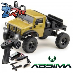 Absima Trail Hunter Army 1/18 4x4 Luces RTR arena