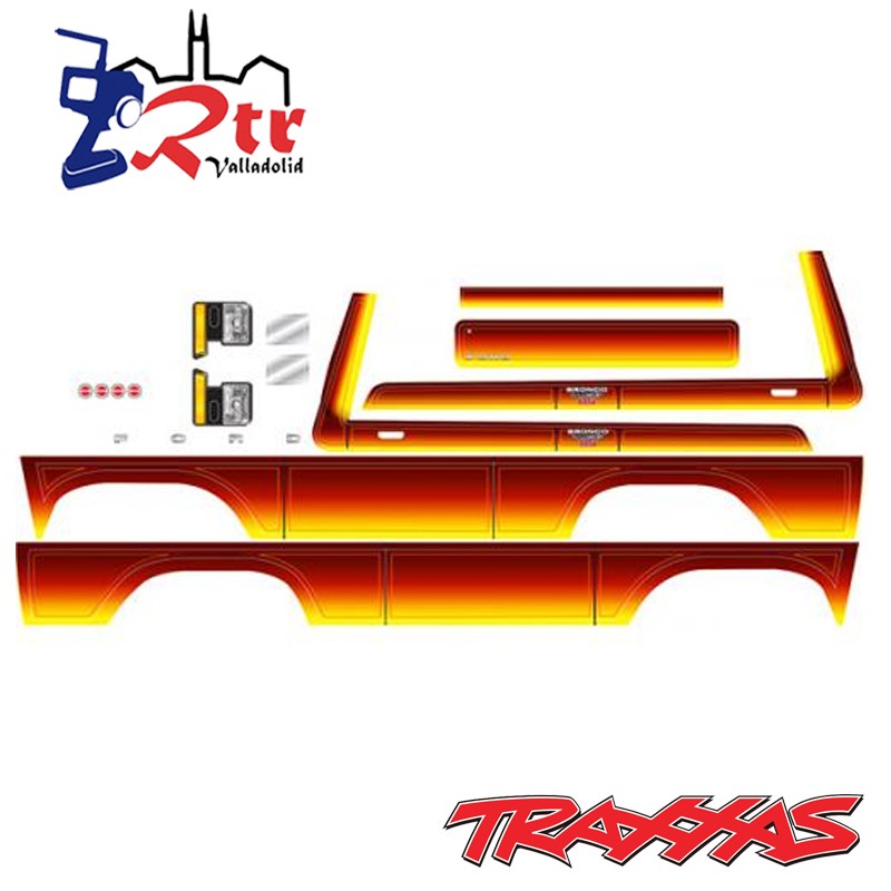 Pegatinas Traxxas TRX-4 Bronco TRA8078