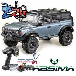 Absima BronX Crawler 1/8 4x4 CR1.8 Pro 6 Canales Luces RTR Gris
