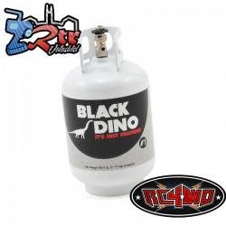 Tanque de propano de aluminio Black Dino 1/10 Z-S1613