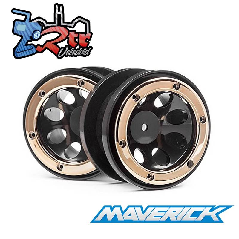 Llantas con talones de color oro Plasticas Maverick MV25065