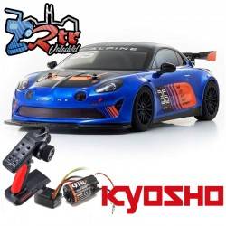 Kyosho FAZER MK2 Alpine GT4 4WD Escobillas 1/10 RTR