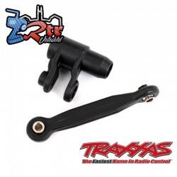 Bocina del servo de dirección y varillaje de dirección de 48 mm con bolas de pivote preensambladas Traxxas TRA7847