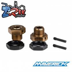 Juego de cubos hexagonales de aluminio de 17 mm Maverick MV150339
