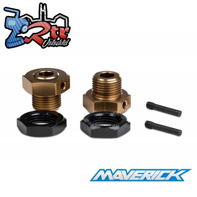 Juego de cubos hexagonales de aluminio de 17 mm Maverick MV150339