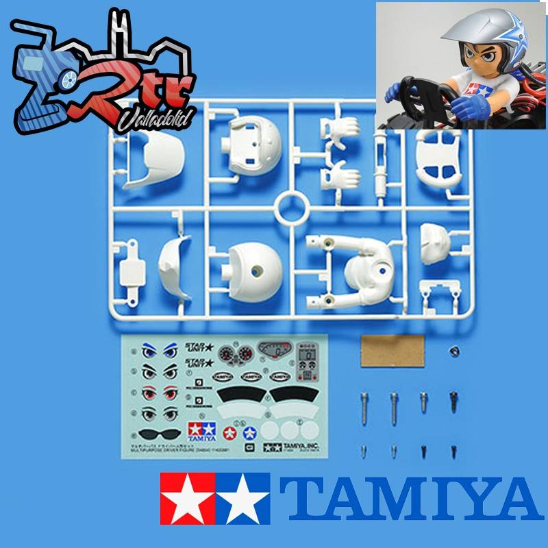 Juego de figuras de conductor multipropósito de Tamiya 54864