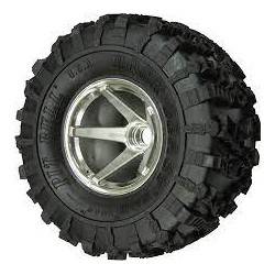 Ruedas PitBull 2.2" Rock Beast XOR Komp sin espumas PB9001KK
