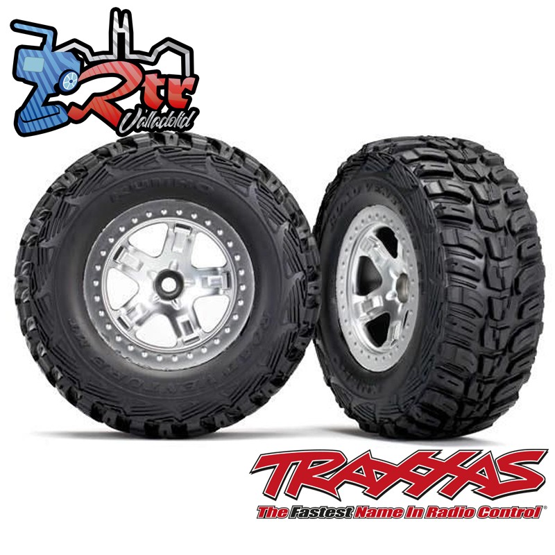 Neumáticos y ruedas ensamblados pegados 12mm SCT neumáticos BFGoodrich® Mud-Terrain™ T/A® KM2 Traxxas TRA5869