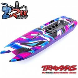 Casco DCB M41 Traxxas purpura completamente ensamblado TRA5784P